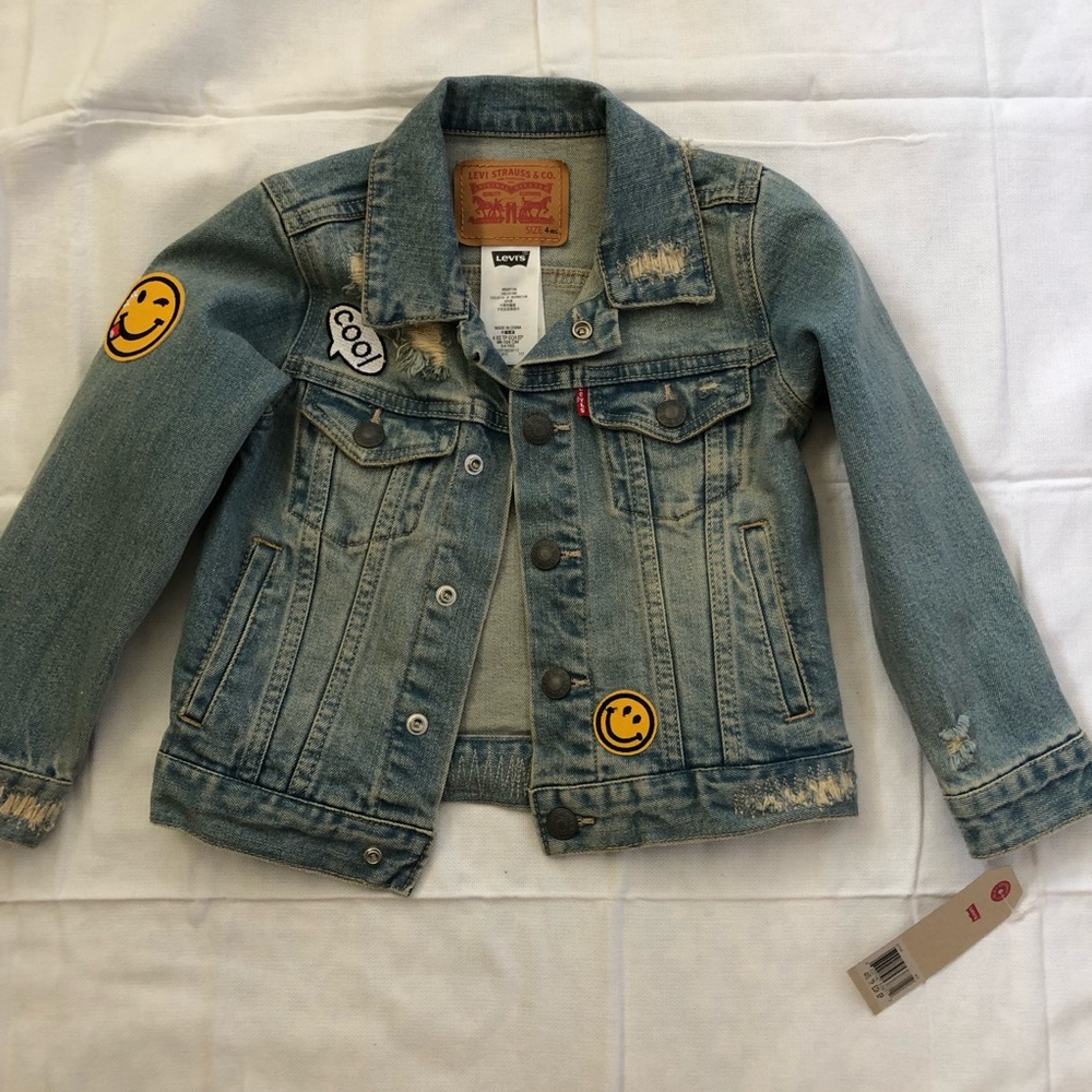 Boy’s Levi’s Denim Jacket with Patches